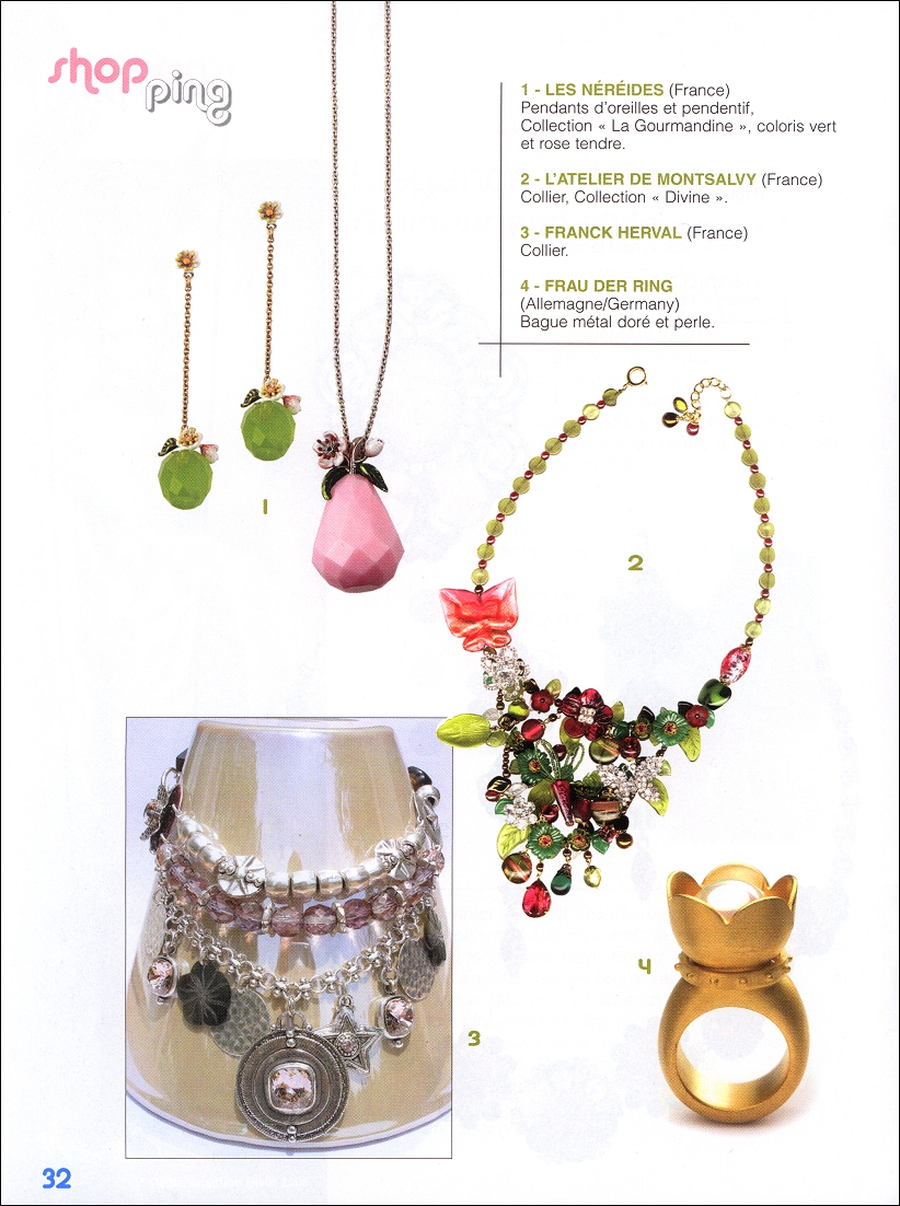 Atelier de Montsalvy - C+ (Guide du Bijou Fantaisie 2007)