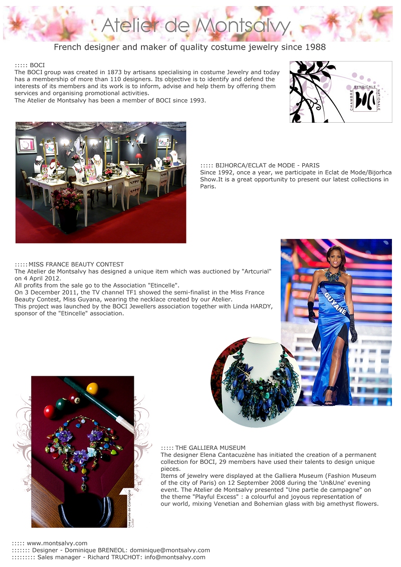 Atelier de Montsalvy - Press Review 2013